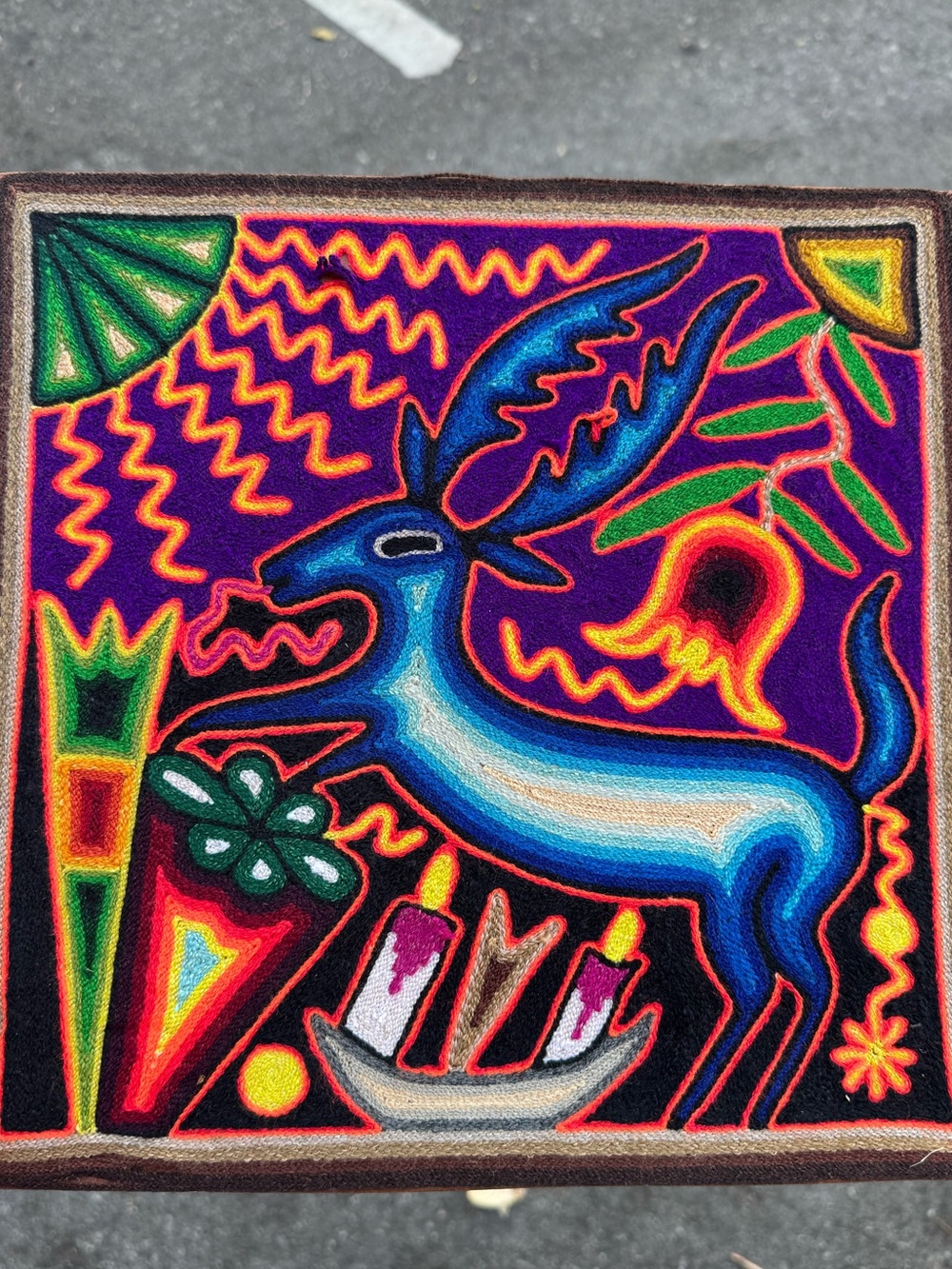 Huichol Yarn Art